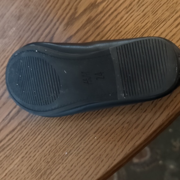 Toddler Black Slip On Ballet Flat Shoes - Picture 7 of 9